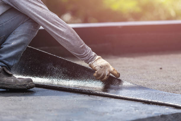 Professional Basement Waterproofing technician working in Ogdensburg, WI